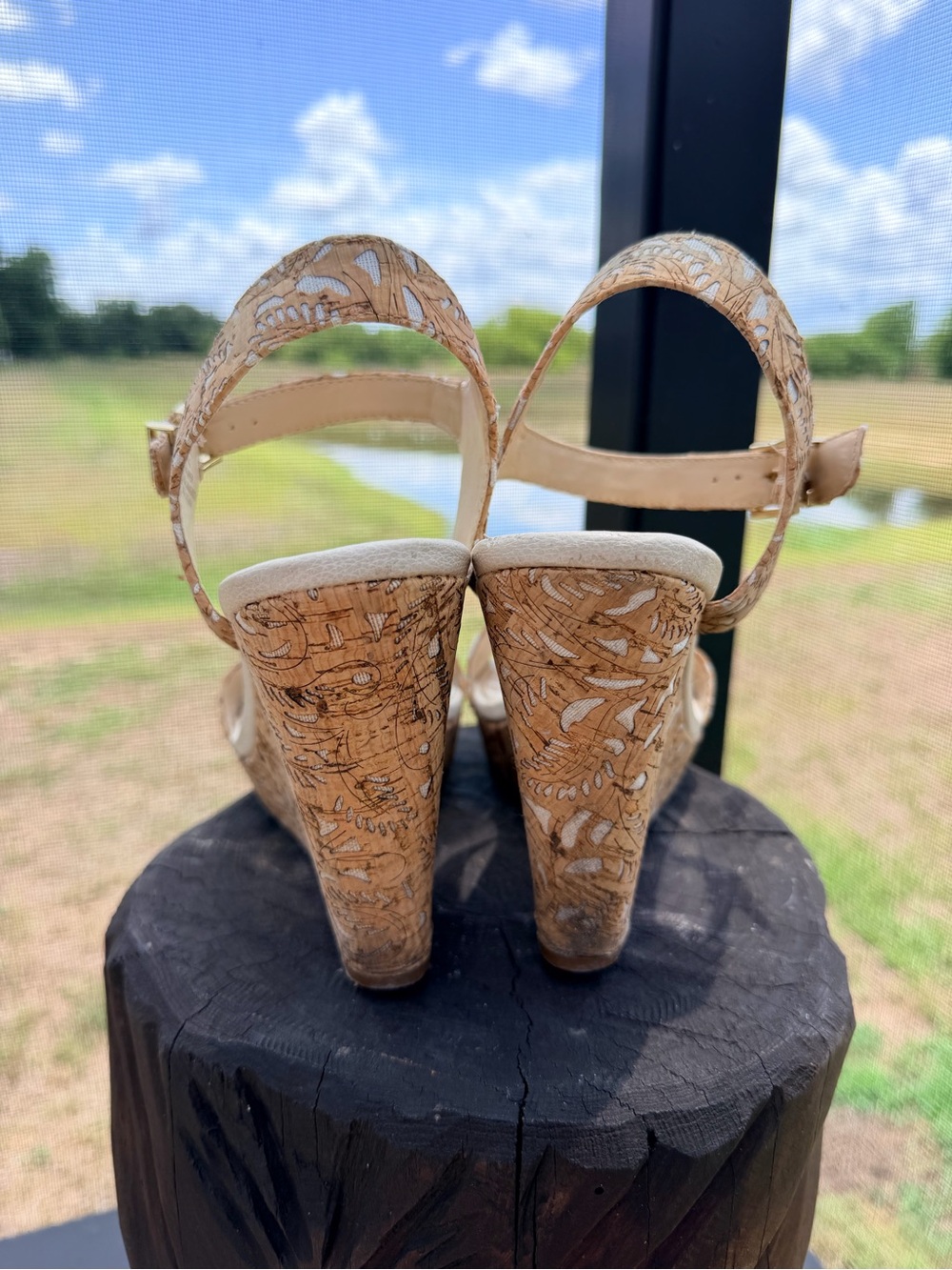 Jessica’ Simpson women’s wedge sandals Size 10M - Picture 5 of 12